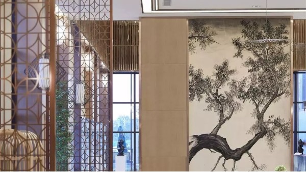酒店不銹鋼屏風呈現的寧靜之美、和諧之美